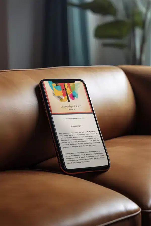 Tome 2 - Sophrologie de A à Z mockup téléphone