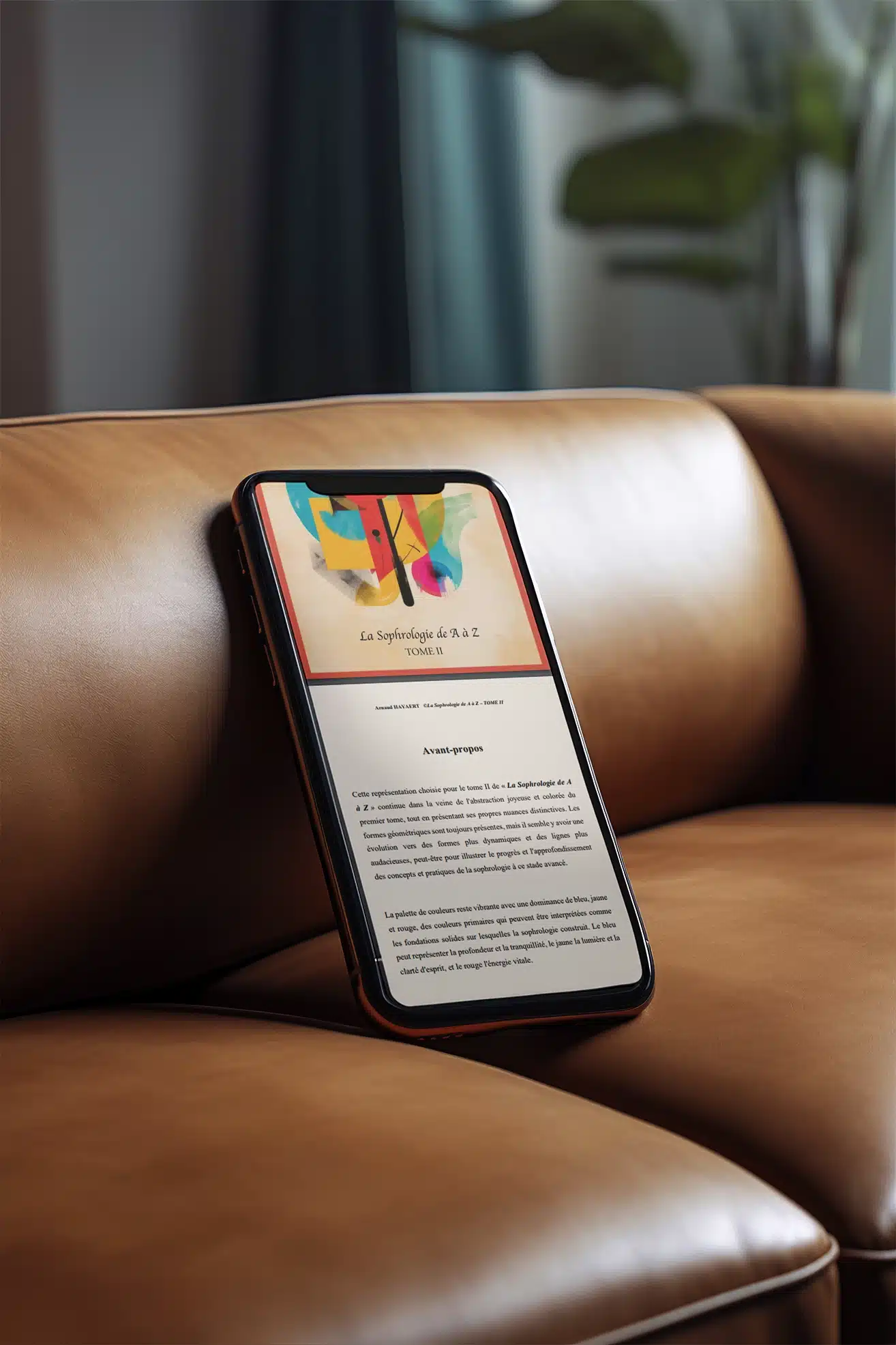 Tome 2 - Sophrologie de A à Z mockup téléphone